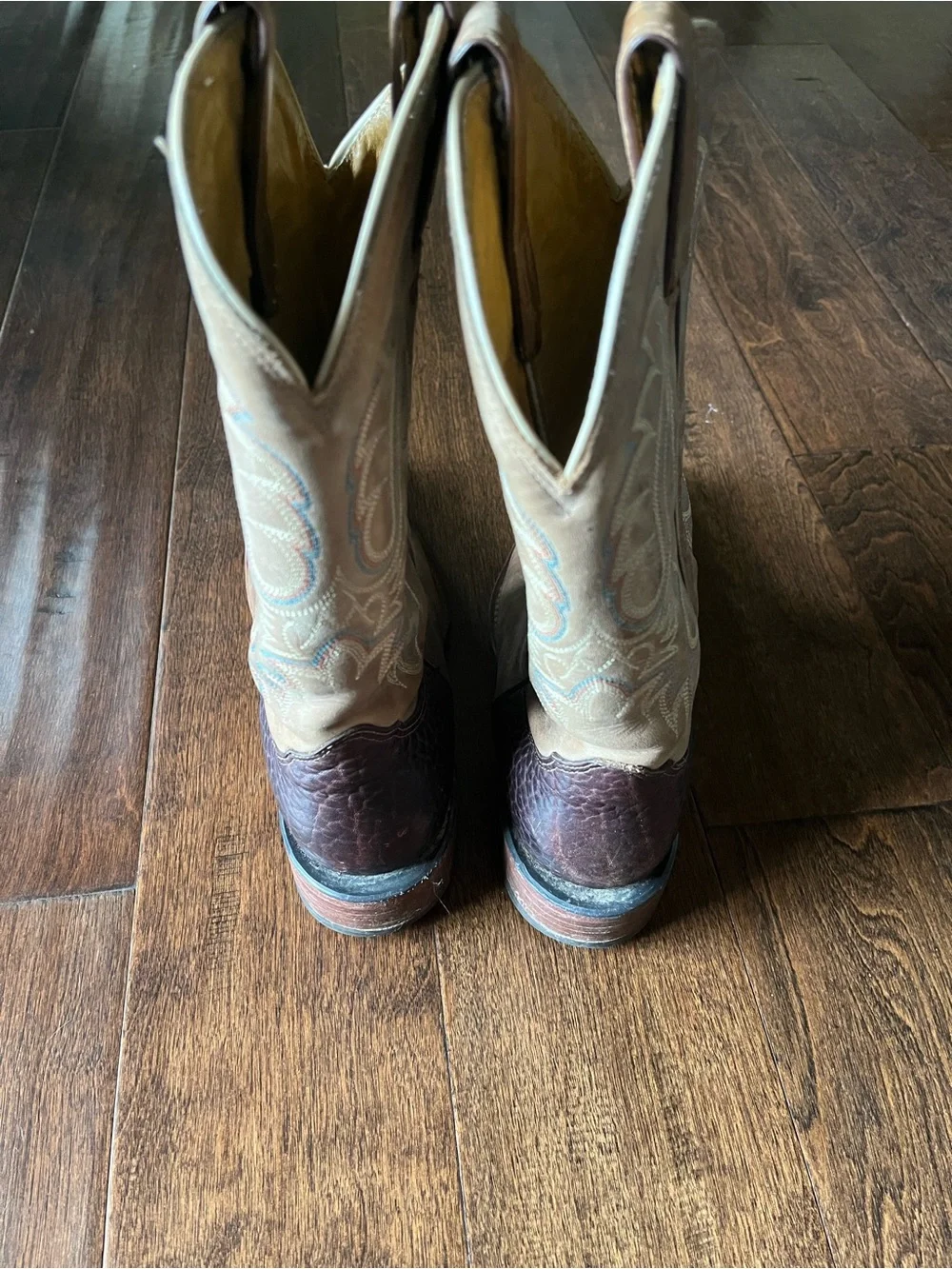 Nocona MD2731 Western Boot Tan USA  Men's Size 7D